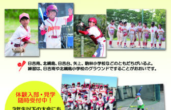 日吉レッドファイターズの選手募集・体験案内